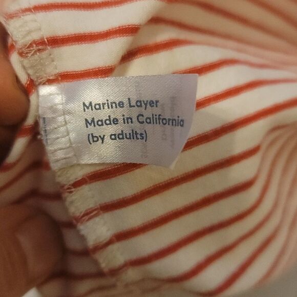 Marine layer Reece striped dress size medium. - Picture 6 of 7